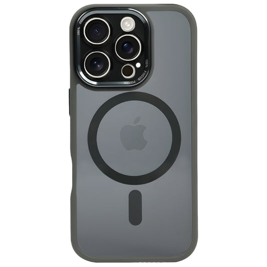 Apple iPhone 15 Pro Max Kamera Korumalı Focus Siyah Magsafe